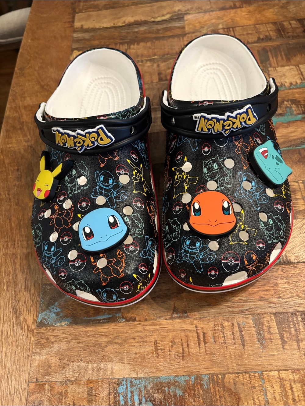 Brand New Pokemon Crocs Sz 7M/9W MSRP $ 79